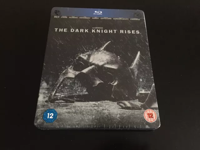 Steelbook Blu Ray Batman The Dark Knight Rises Hmv Exclusive Audio Fr Neuf New