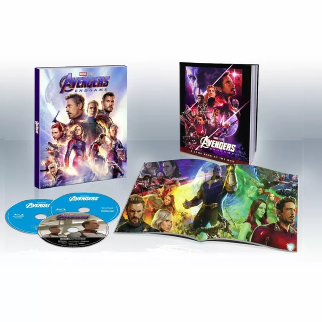 Avengers Endgame (Target Exclusive) 4K Ultra HD/Blu-ray/Digital Fast Shipping