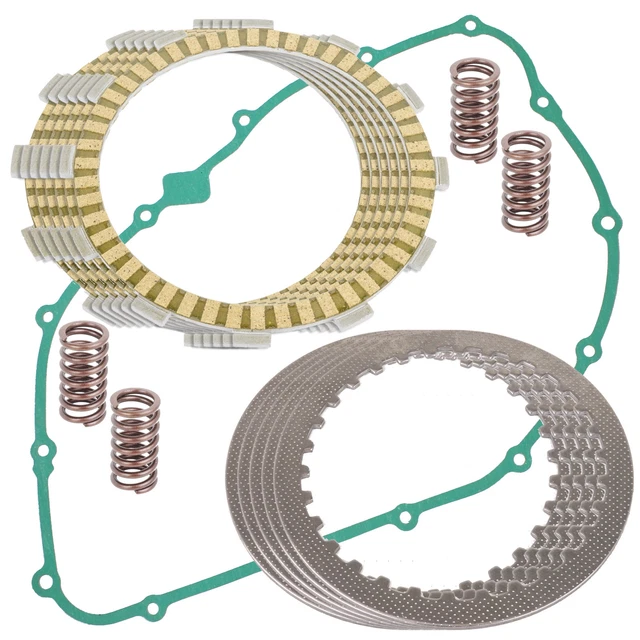 Clutch Plate & Gasket Kit For 1987-1996 Honda CBR1000F (Caltric)