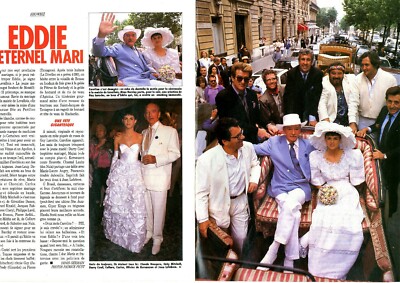 1982 Eddie Barclay coupure de presse clipping 