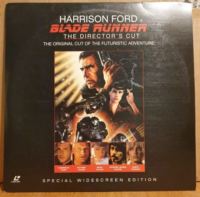 Laserdisc Blade Runner The Director`s Cut 2 Disc RAR NTSC Version