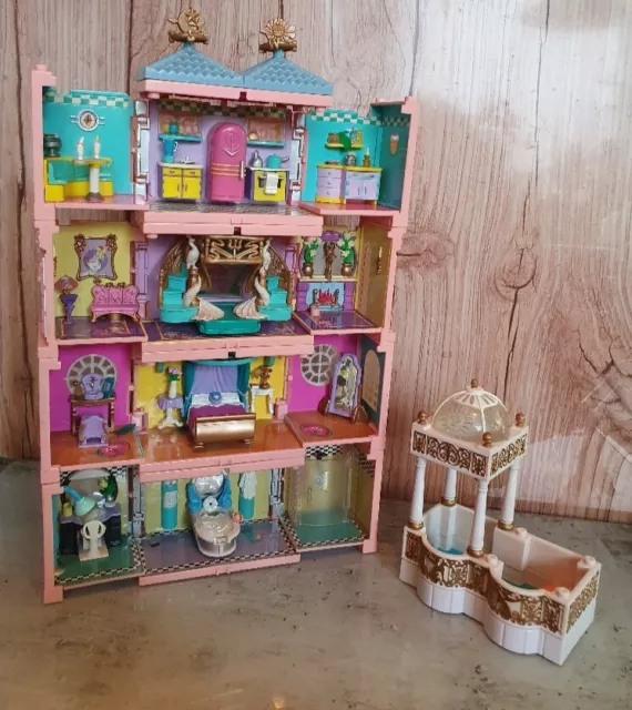 Bluebird Polly Pocket 1999 Deluxe Mansion Dream Builder Stapel Villa Haus selten