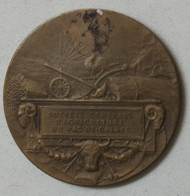 Médaille FUNDACION FEDERICO SANTA MARIA par Abel Lafleur