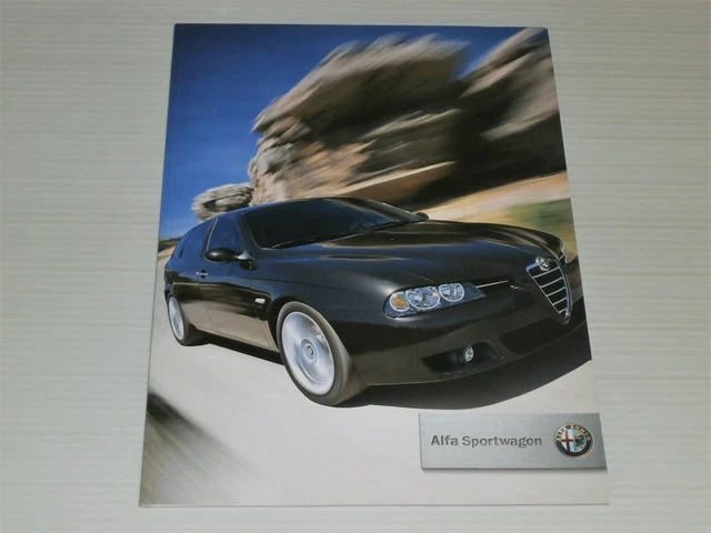 Catalog Only Alfa Romeo Alpha 156 Sports Wagon 2004.11
