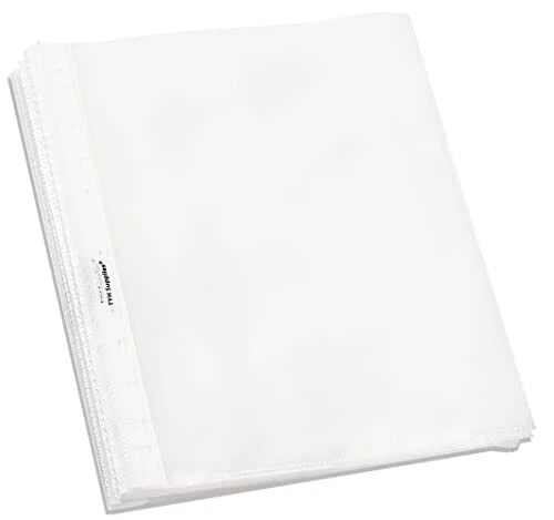 200 Pack Heavy Duty Clear Sheet Protectors for 3  Binder | 8...