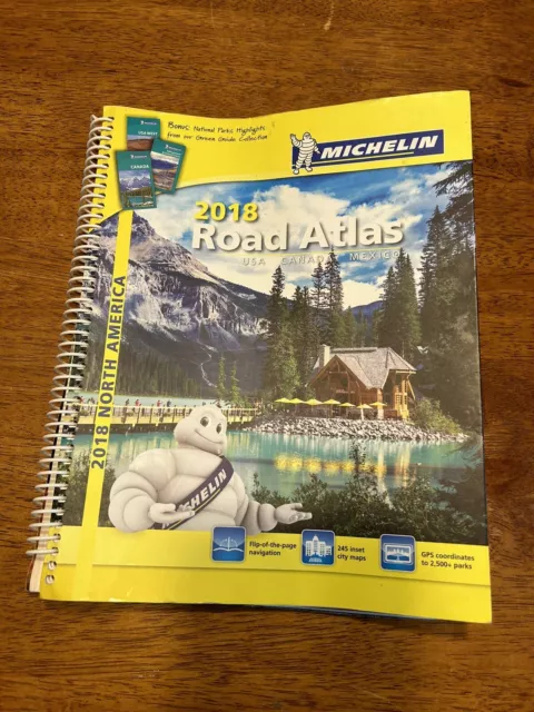 Michelin 2018 Road Atlas North American