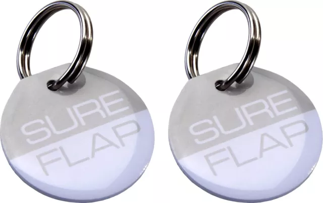 Étiquettes de collier RFID Sureflap Surefeed - Pack de deux pour animaux de compagnie non micropucés 3