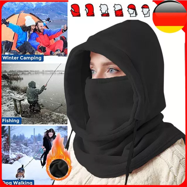 Balaclava Sturmhaube Winter Maske Winddicht Warm Fahrrad Motorrad Ski Wintermütz