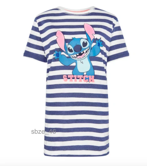 PRIMARK LADIES DISNEY Stitch Nightshirt Women Girls Nightdress