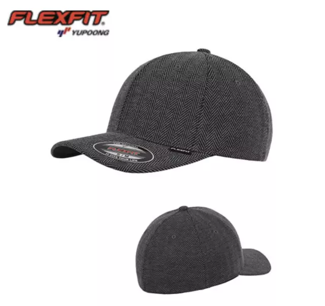 FlexFit Heringbone Melange  Cap / Kappe / Mütze | FLEXFIT