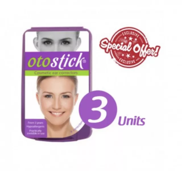 Otostick, Cosmetic Ear corrector, It Contains 8 Correctors