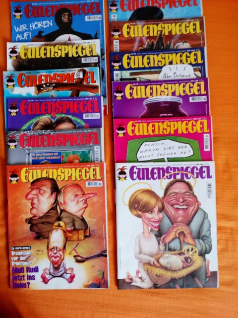 Konvolut Eulenspiegel  (DDR-)Zeitschrift  (1985-2004) 2