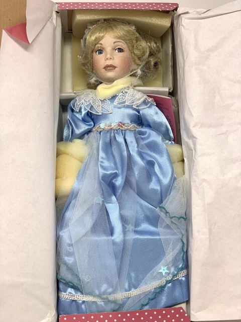 "Angel of Peace" Porcelain 14" Doll Treasury Collection Paradise Galleries W COA