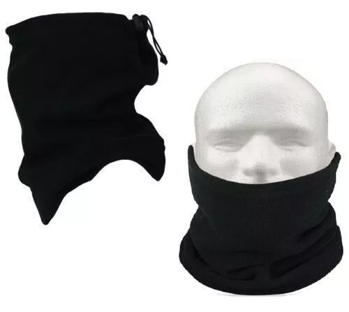 Snood Neck Warmer Scarf Men Winter Thick Fleece Thermal Windproof Balaclava Mask