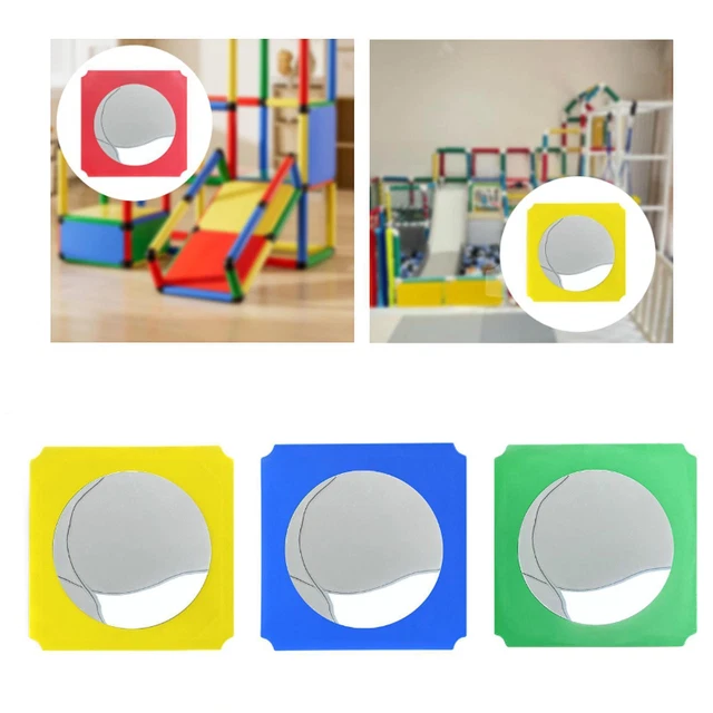 Aire De Jeux Interieur COSTWAY 4 En 1 Triangle D'escalade Enfant Avec Toboggan, Planche D'escalade En Bois Avec Filet Toboggan Interieur Enfant Bois