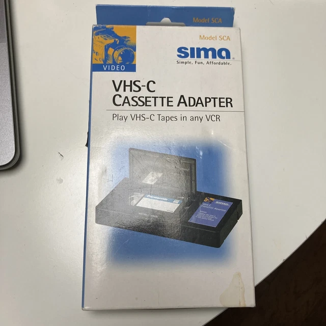 SIMA MODEL SCA VHSC Cassette Adapter New Old Stock 25.00 PicClick