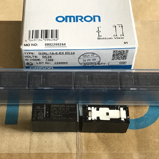 1Pc OMRON G2RL-1A-E-EX 24VDC Power Relay 16A 250VAC 6Pin NEW 1Pc OMRON G2RL-1A-E-EX 24VDC Power Relay 16A 250VAC 6Pin NEW