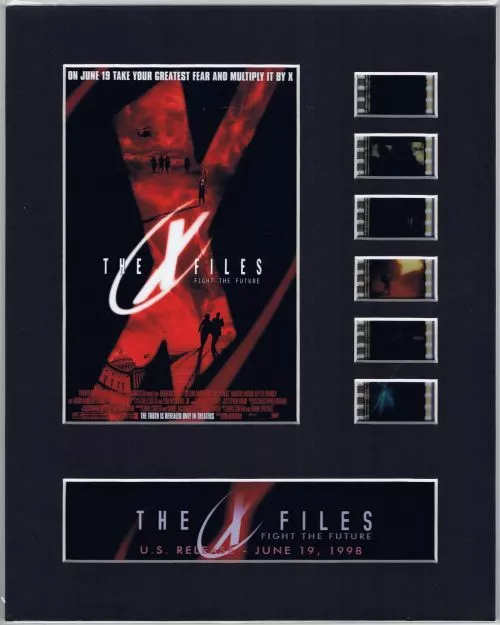 The X Files (1998) Authentic 35mm Movie Film Cell 8x10 Matted Display - w/COA