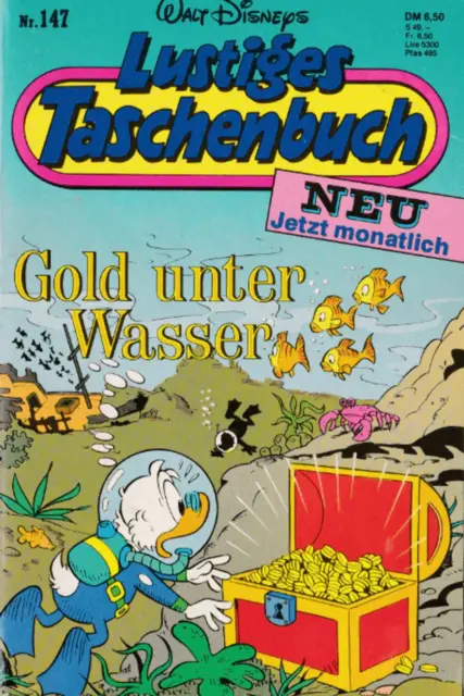 LTB 147 Gold unter Wasser Lustiges Taschenbuch | Disney Comic