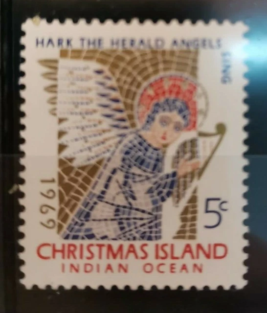 Île Christmas Scott# 34 ** MNH Noël 1969