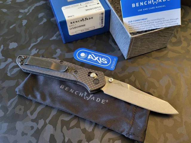 Benchmade 940-1 Osborne CPM-S90V Carbon Fiber (Factory Sealed New Stock) 2