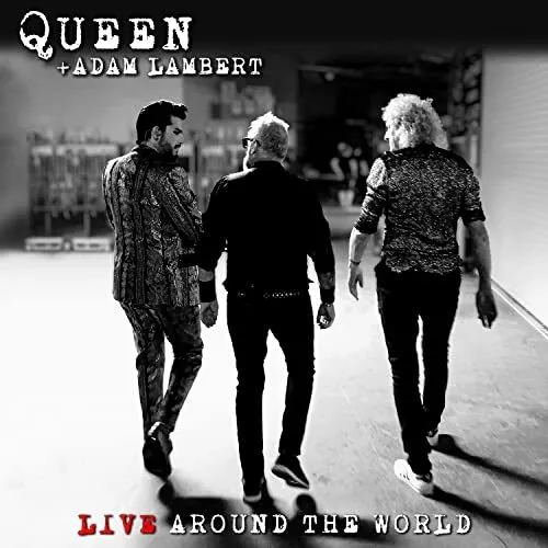 Live Around The World [ CD / Blu-Ray Set ],Queen Adam Lambert,Audio CD,Neuf,Free