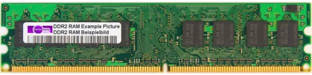 512MB ProMOS RAM DDR2-667MHz-CL5 PC2-5300U-555-12-D0 1Rx8 DIMM V916764K24QCFW-F5