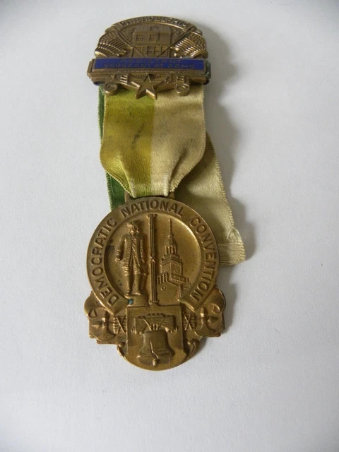 U.S.A. Democratic National Convention - Philadelphia 1948 Badge