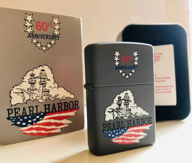 Zippo Lighter Rare ( Pearl Harbour ) Japan 2000 C - XVI