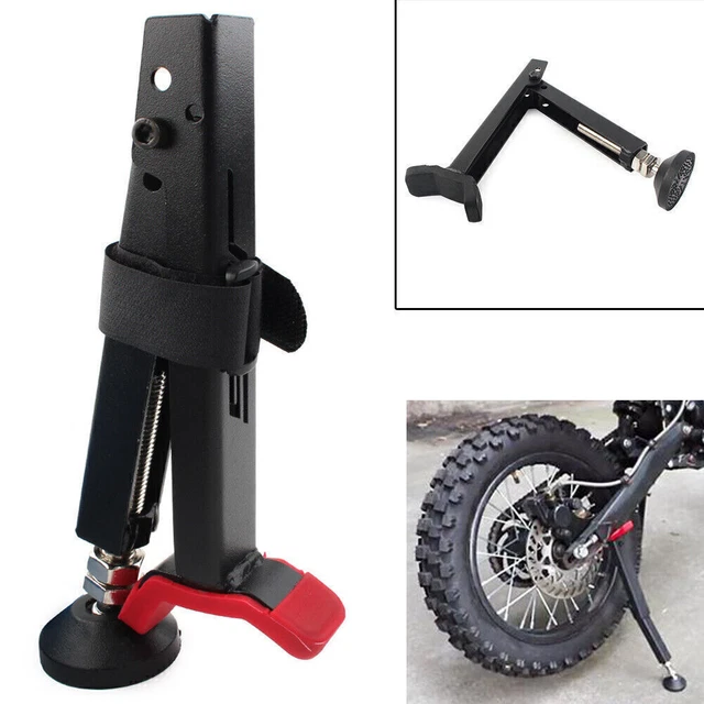 Wheel Support Side Stand Swingarm Stand Dirt Pit Bike Repair Motorcycle Tool Red