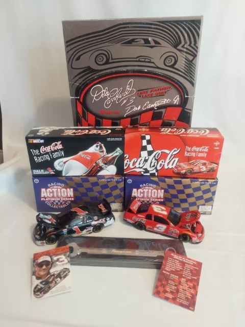1998 snap-on dale earnhardt Coca-Cola wrench and Diecast cars