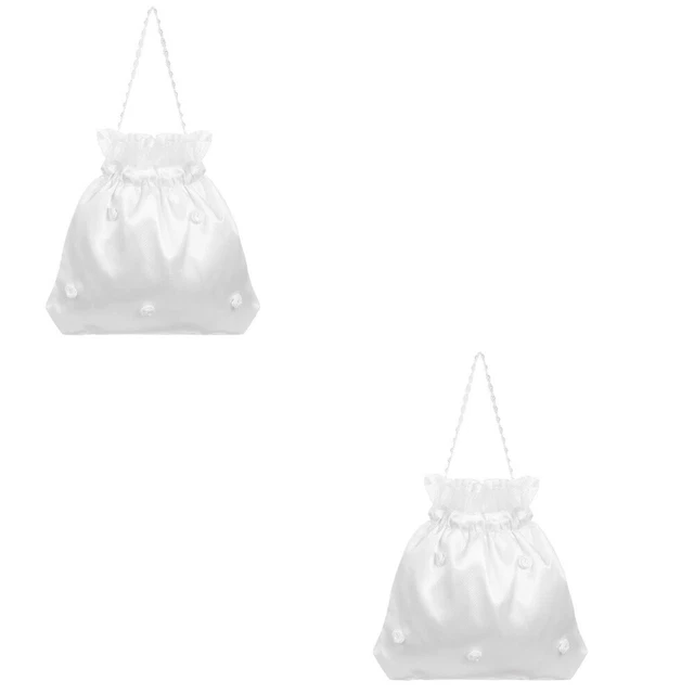 2x borse matrimonio per sposa borsa per soldi borsa sposa