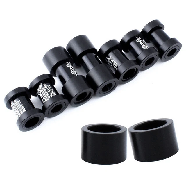 Bagues d'amortisseur VTT VTT 50mm / 54mm Kit de quincaillerie en Alliage d' aluminium de Montage de Choc arrière de vélo Bagues d'amortisseur VTT VTT 50mm / 54mm Kit de quincaillerie en Alliage d' aluminium de Montage de Choc arrière de vélo