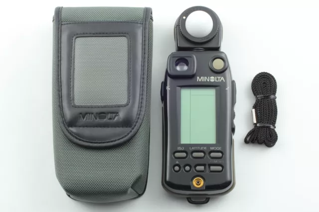 [Near MINT w/Case, Strap] Minolta Flash Meter VI Light Exposure Meter From JAPAN