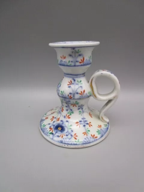 Bougeoir ancien en porcelaine