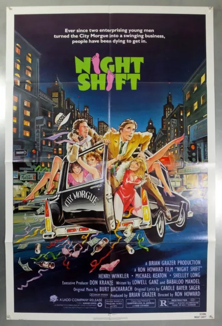 Night Shift Henry Winkler 1982 Movie Poster 24"x36" Borderless  Glossy 8265