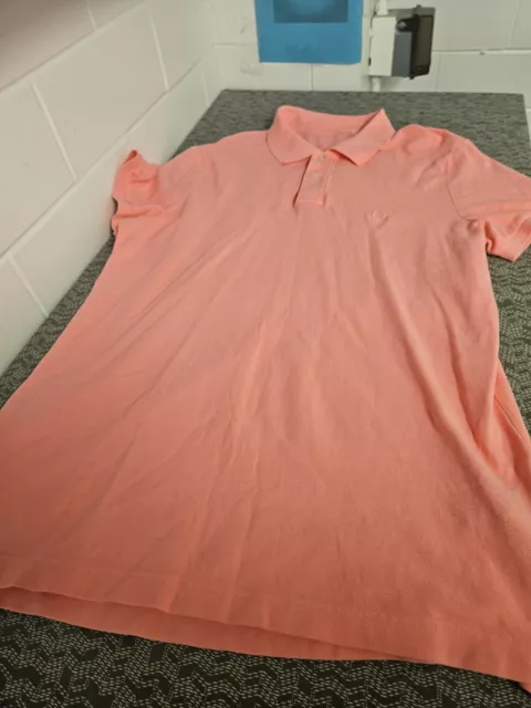 POLO Shirt Mens Extra Large XL Pink  Breast Cancer Short-Sleeve