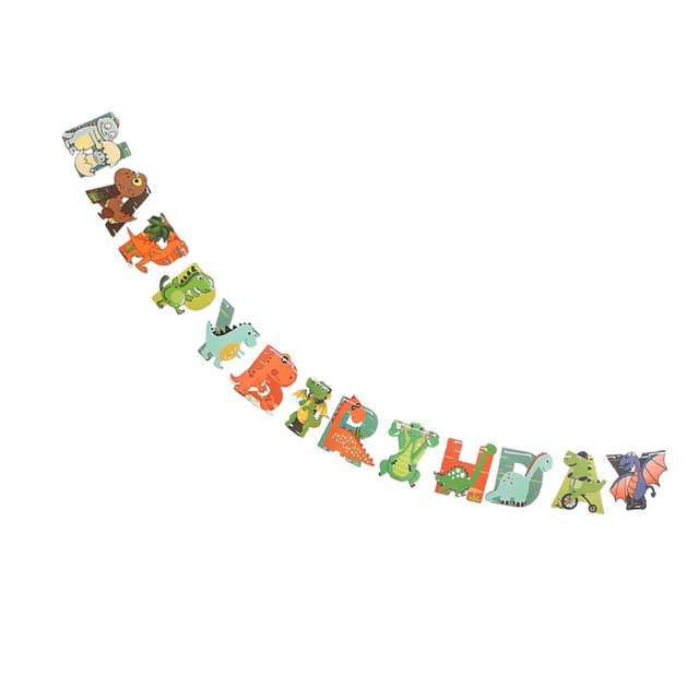 Ghirlanda Di Compleanno Per Bambini Con Bandierine Triangolari In Carta Kraft - Alles Gute Zum Geburtstag