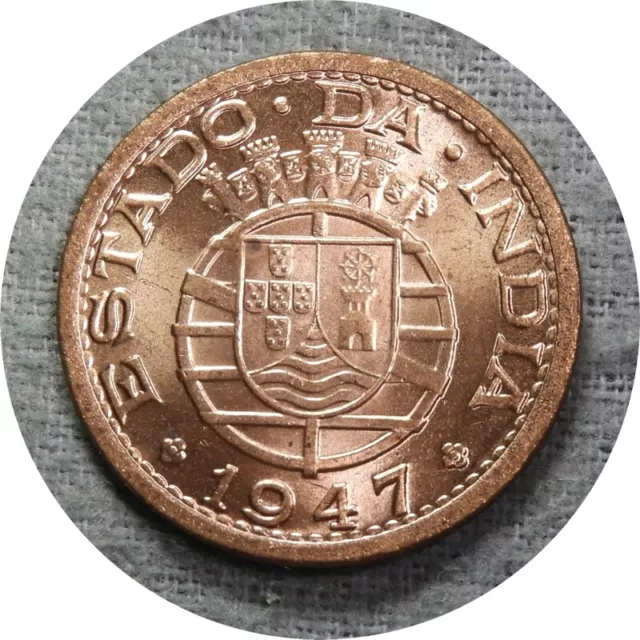 elf India Portuguese 1 Tanga 1947