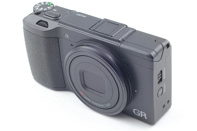 【Near MINT in BOX】 RICOH GR II 16.2MP DIGITAL CAMERA Black 18.3mm F2.8 JAPAN 4