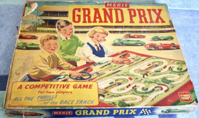 Very Rare 1950’s MERIT Grand Prix Game