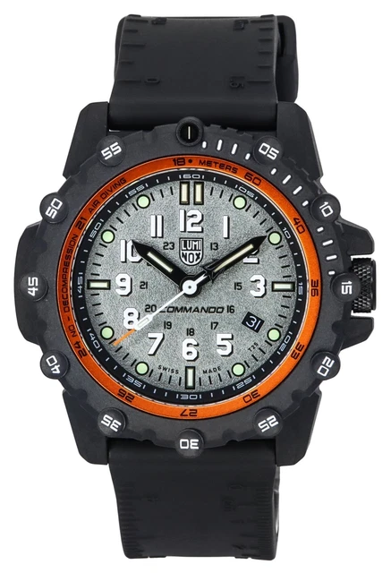 MONTRE POUR HOMME Luminox Commando Frogman Swiss Made 12/24 quartz de ...