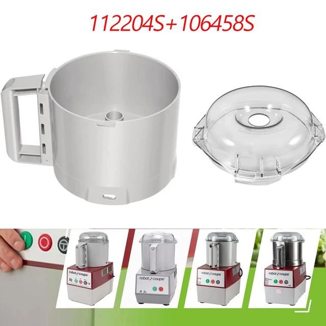 112204S Cutter Bowl Compatible With Robot Coupe R2 Bowl, Food Processor Gray Bowl Compatible With Robot Coupe R2 3L Gb, R2 DICE, R2 Dice