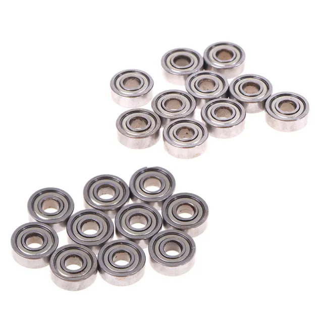 10pcs 5*14*5mm deep groove spherical carbon steel miniature bearings 605ZZ Fg
