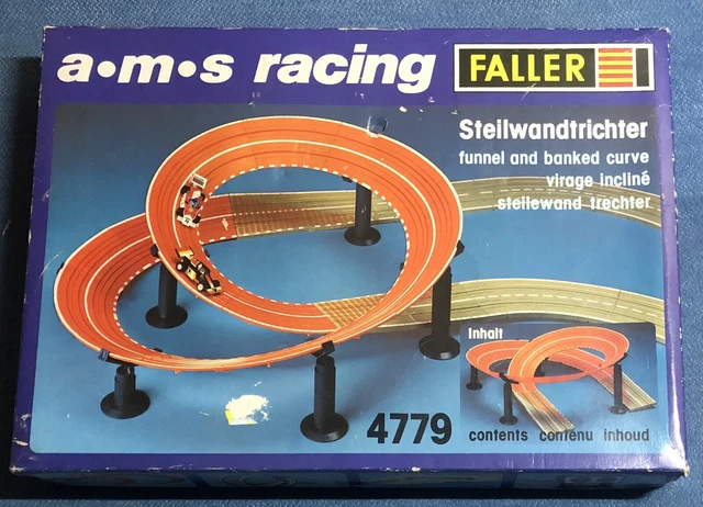 FALLER 4779 STEILWANDTRICHTER a.m.s. racing / vollständig EUR 25,00 ...