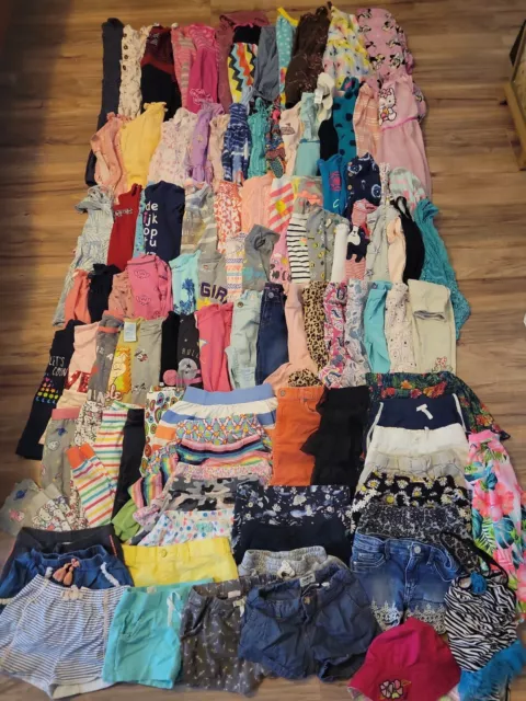Huge 110 Piece Lot of Girls Clothes Size 4-5 Great Brands Great Condition