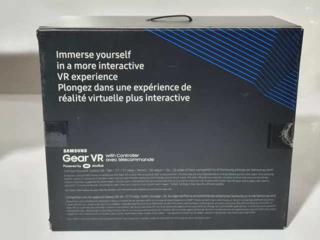 Samsung SM-R324 Gear VR with Controller - Gray (SM-R324NZAAXAC) 887276216683 3