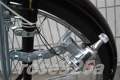 12V 6W Fahrrad Motorisiertes Fahrrad Reibungsgenerator Dynamo Scheinwerfer Rücklicht Kit 3