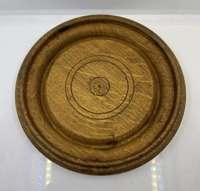 Hand Turned Wooden Stand-17 cm Diameter/2 cm High-Display/Ornament