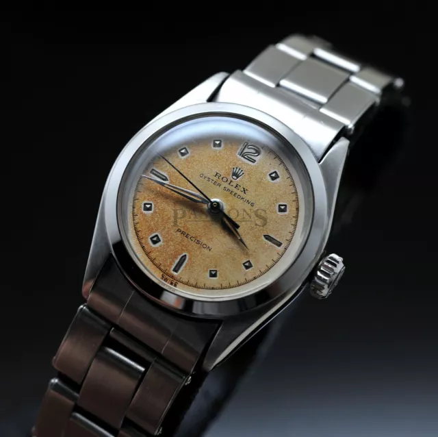 Rolex Ref.6020 C.1953 Oyster Speedking Precision Vintage Manual Winding Watch